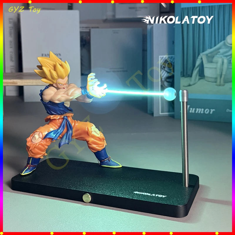 Son Goku Kamehameha Wave Magnetic Light Lamp - Image 2