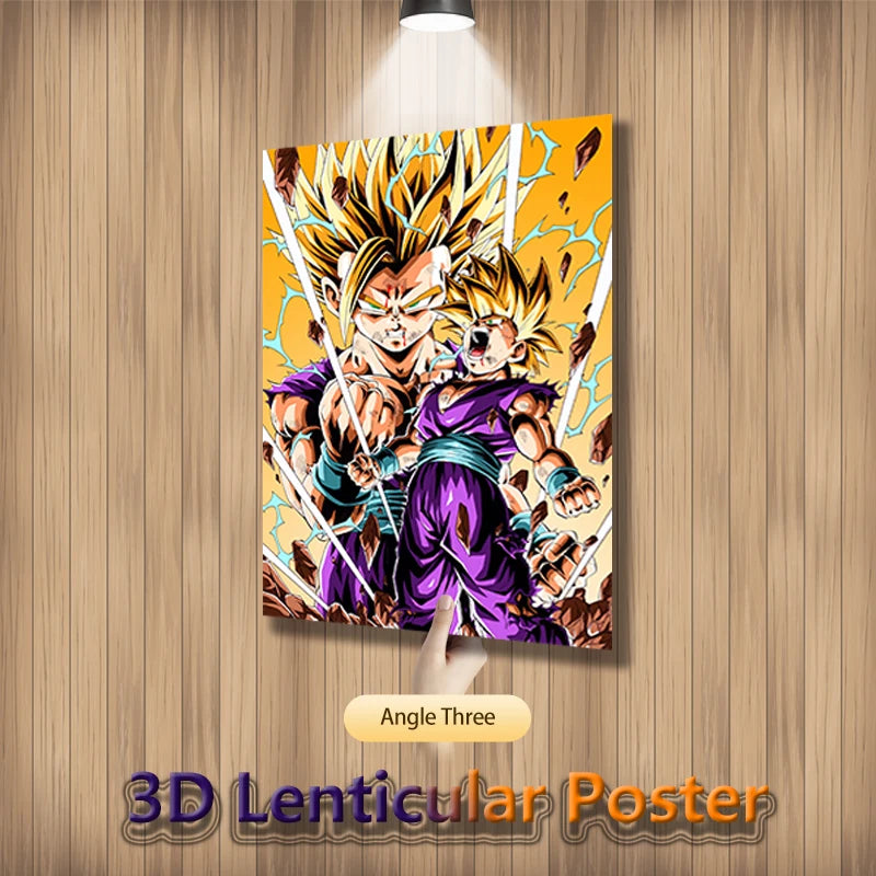 Dragon Ball Vegeta 3D Lenticular Poster - Image 4
