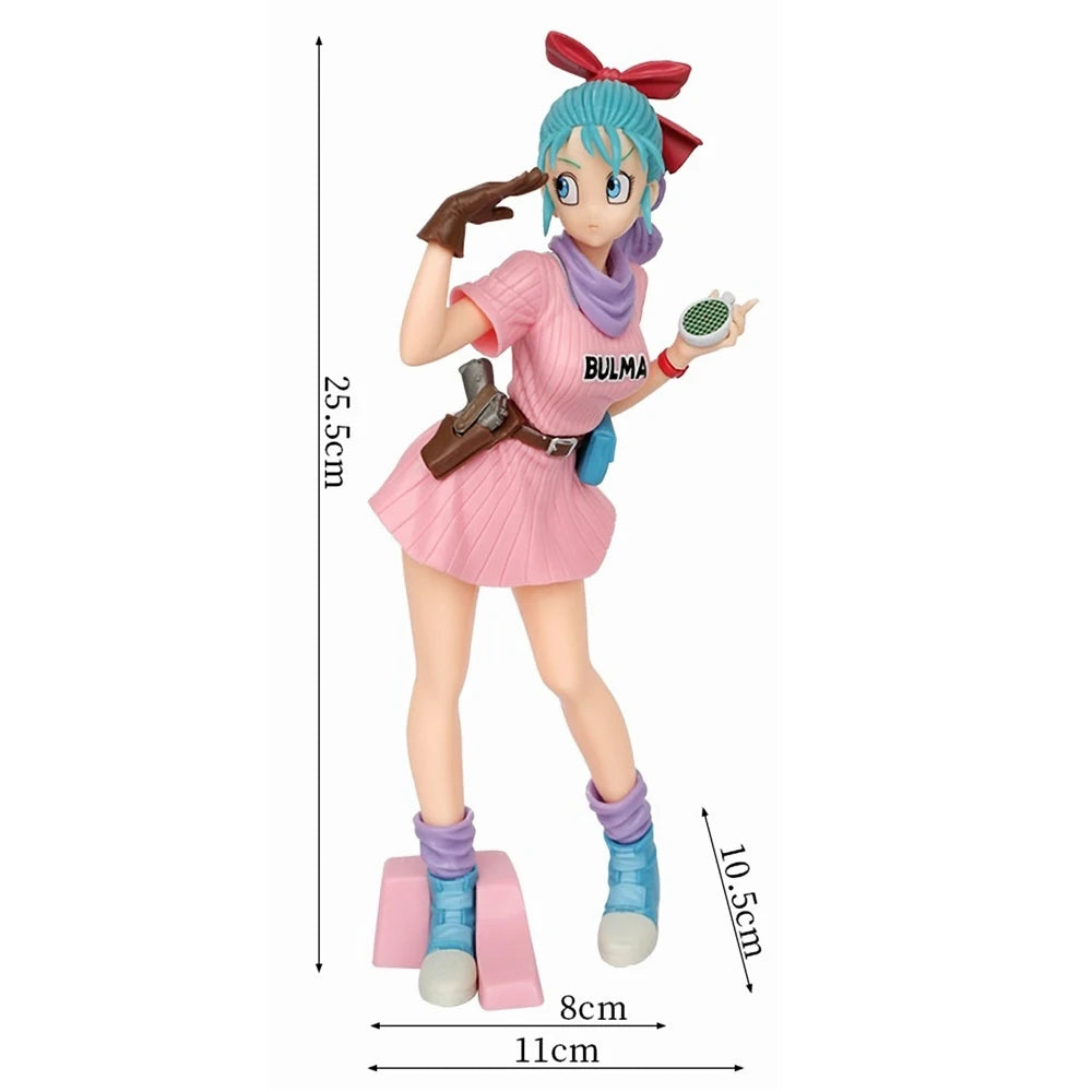 Dragon Ball Z Bulma Figure β 25cm Cute PVC Statue - Image 3