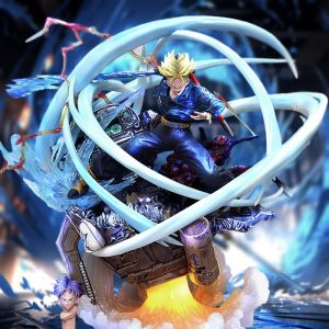 Dragon Ball Trunks 25cm Action Figurine – Two-Headed PVC Statue for Collectors