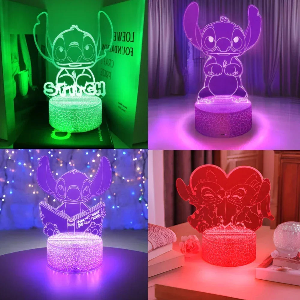 3D Illusion Stitch LED Night Light - Image 2