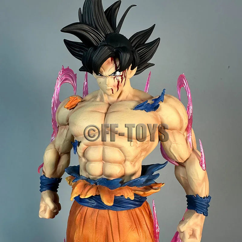 Ultra Instinct Vegeta Action Figure – Dragon Ball Z PVC Statue with Replacement Heads - Image 5
