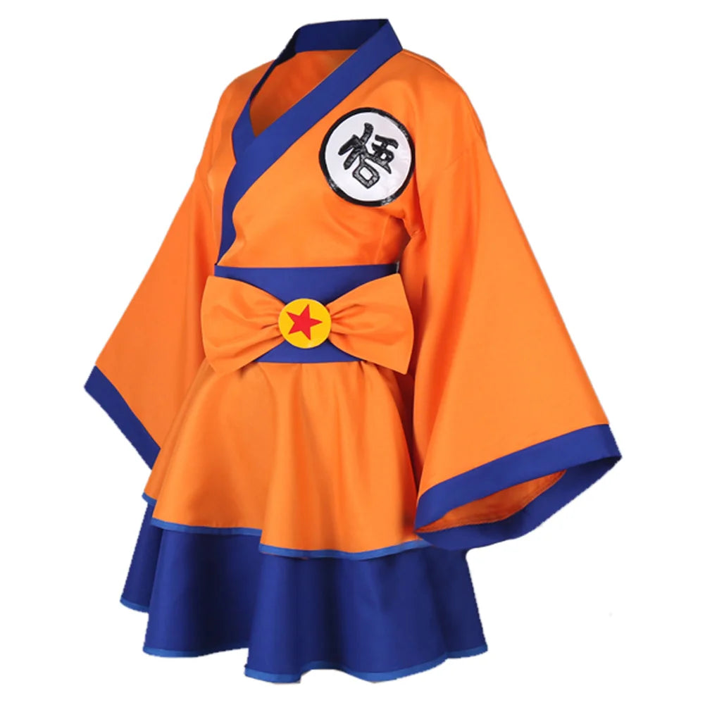 Goku Lolita Cosplay Dress – Anime-Inspired Fantasy Costume for Women & Girls - Image 3