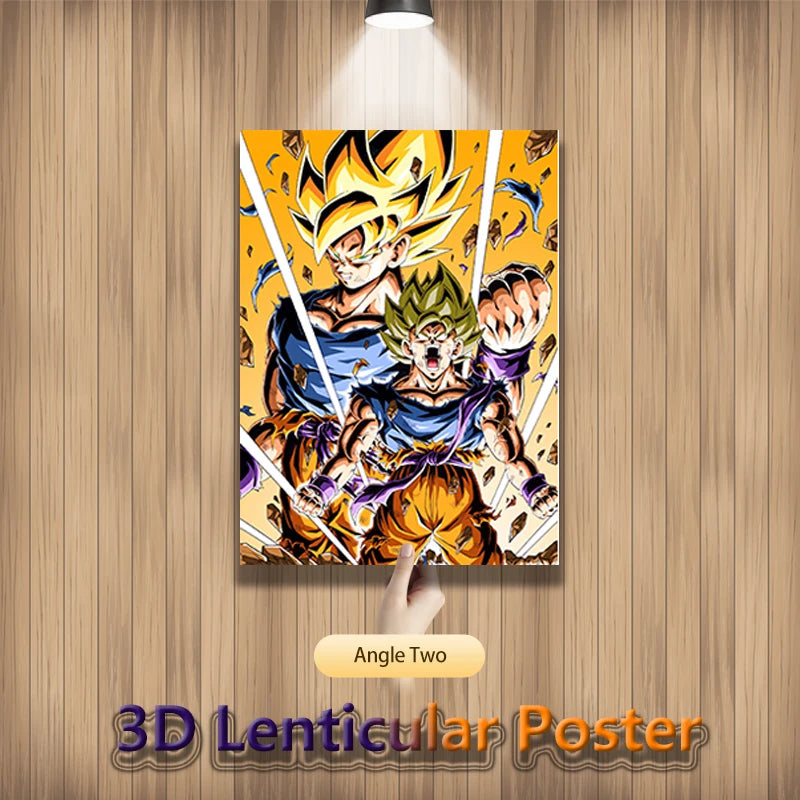 Dragon Ball Vegeta 3D Lenticular Poster - Image 3