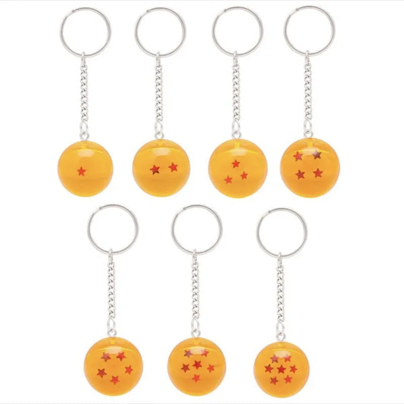 Dragon Ball Keychain 1-7 Orange - Image 6