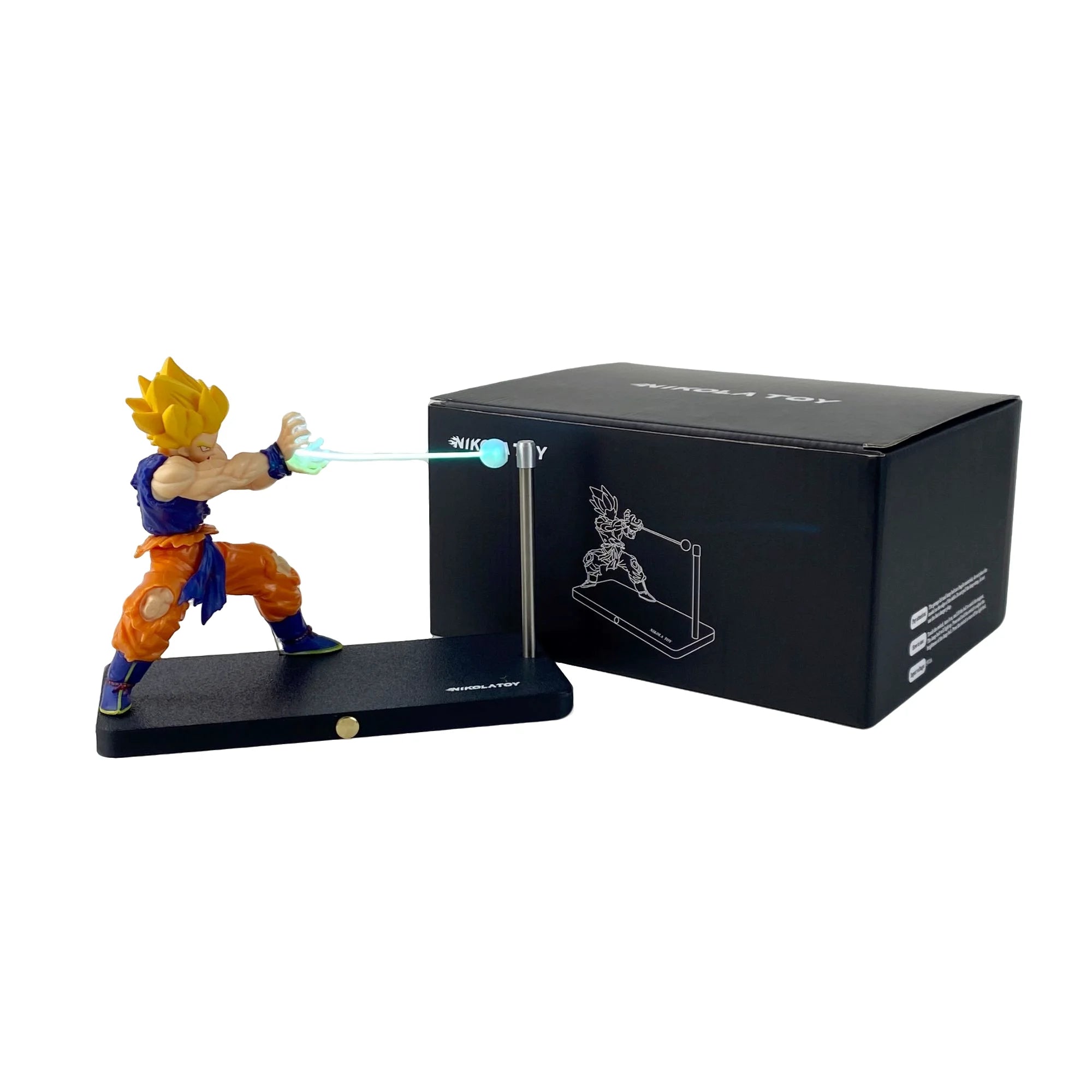 Son Goku Kamehameha Wave Magnetic Light Lamp - Image 11