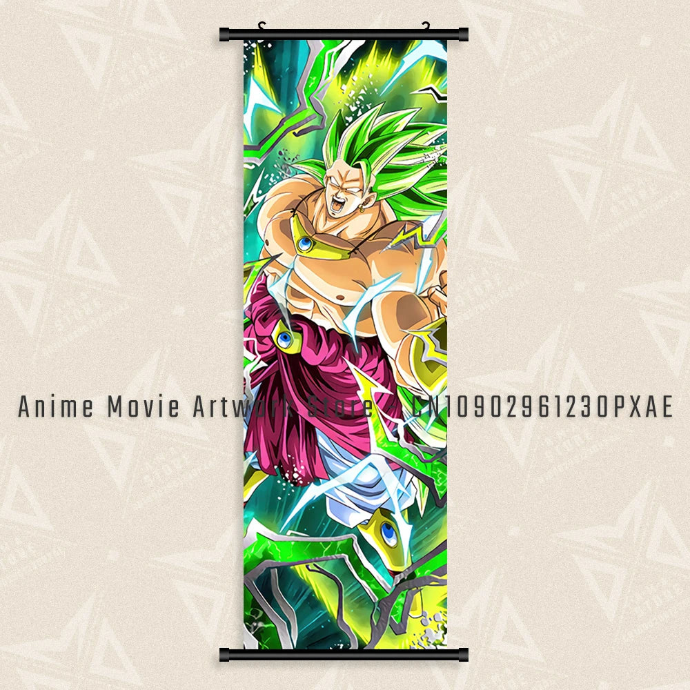 Goku Black Dragon Ball Z Canvas Wall Scroll - Image 9