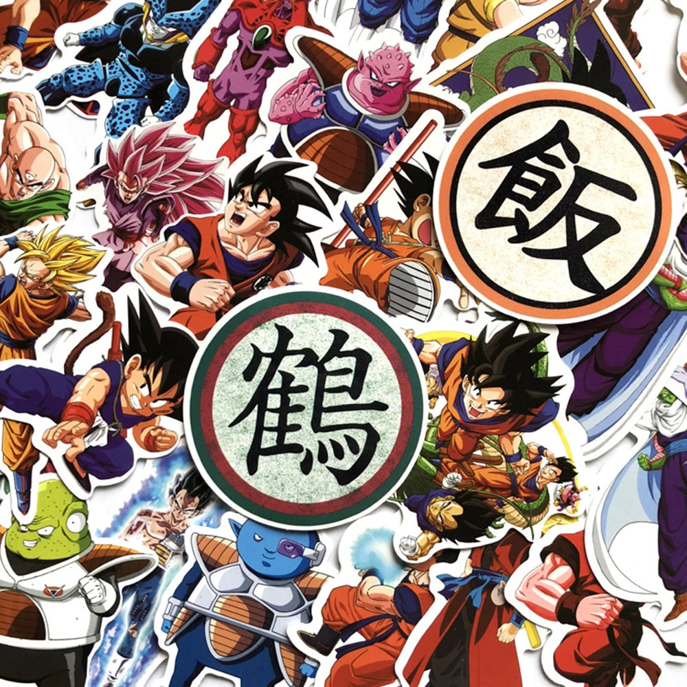 Anime Dragon Ball Son Goku Stickers - Image 4