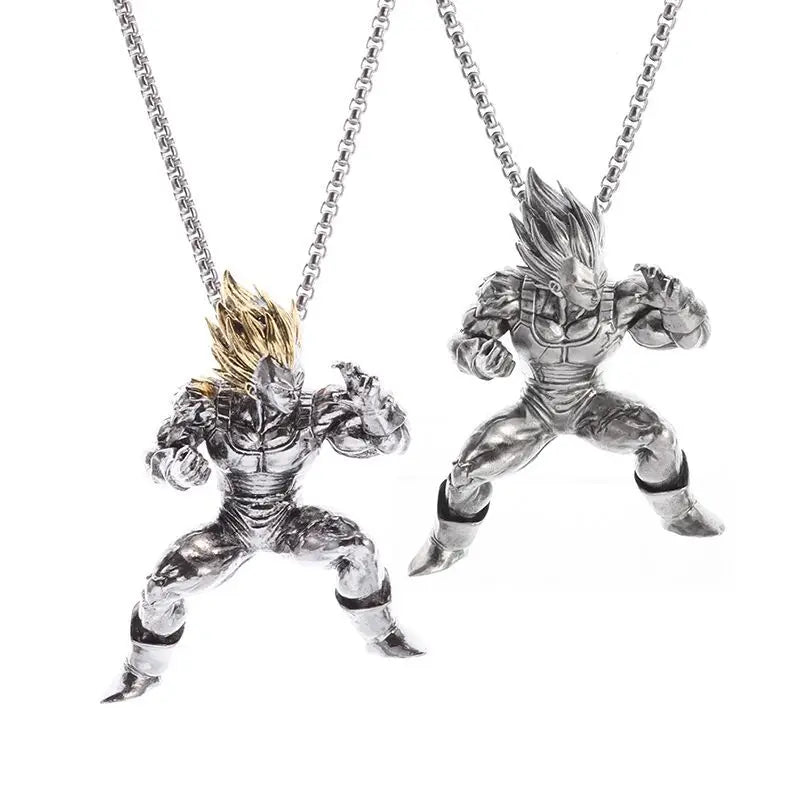 Son Goku Alloy Electroplate Necklace - Image 4