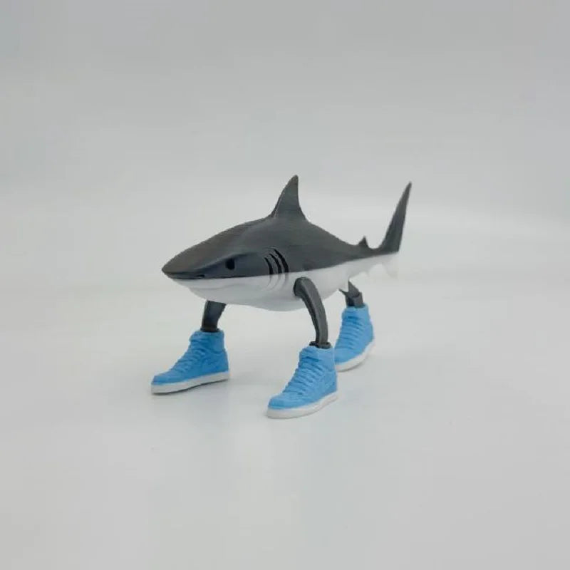 Tungtungsahur Shark Figurine – 3D Printed Articulated Desk Toy - Image 5