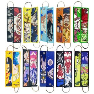 Dragon Ball Embroidery Cool Keychain