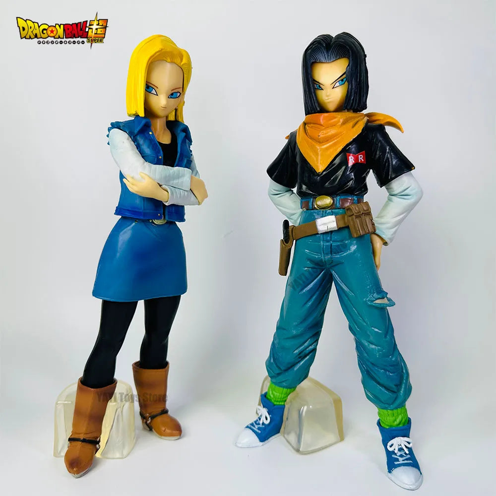 Dragon Ball Z Android 17 & 18 Figures