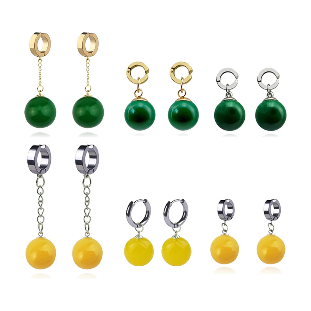 Black Goku Earrings - Image 2