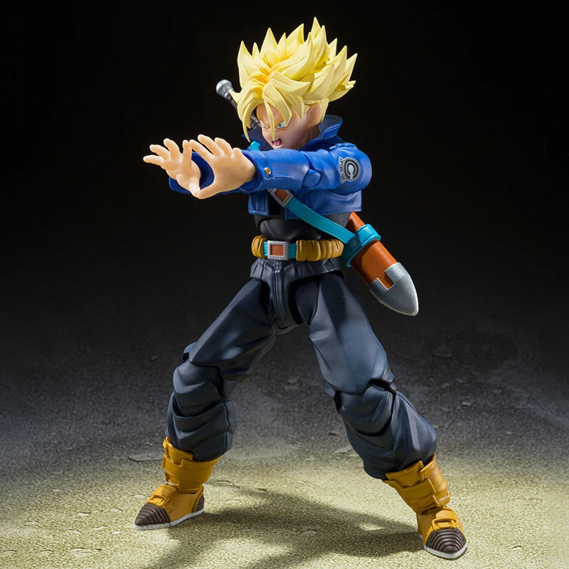 Anime Dragon Ball Z Figures SHF Super Saiyan Trunks Action Figure - Image 4