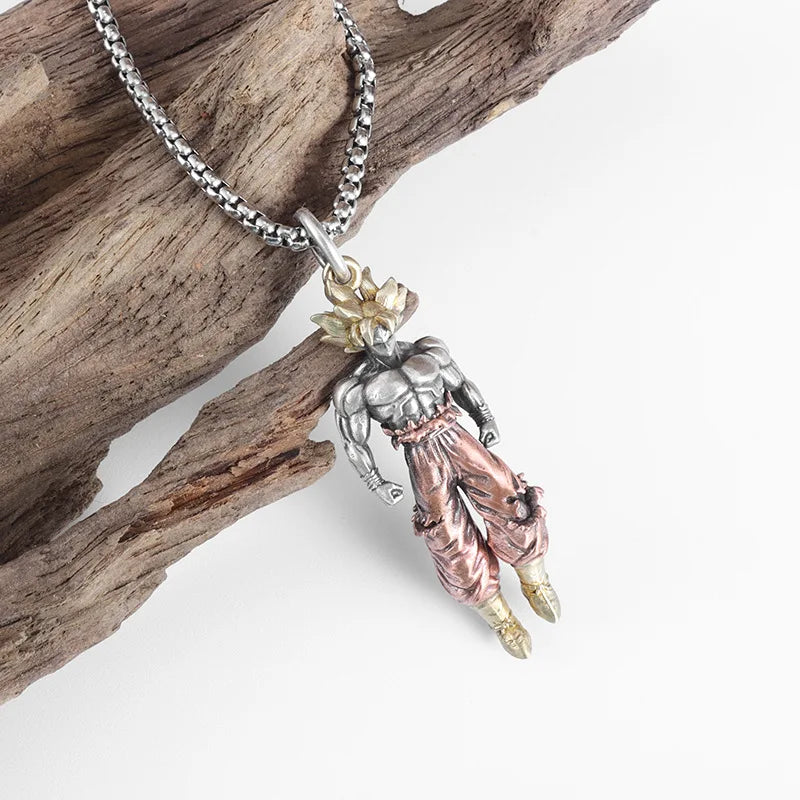 Son Goku Alloy Electroplate Necklace - Image 3