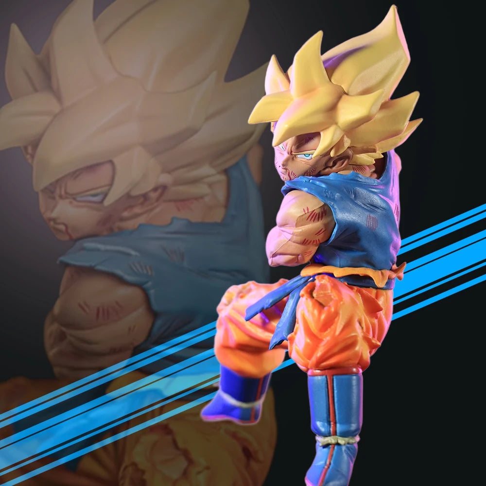 Super Saiyan Son Goku Kamehameha Figure – 22cm Dragon Ball Z PVC Action Statue - Image 6