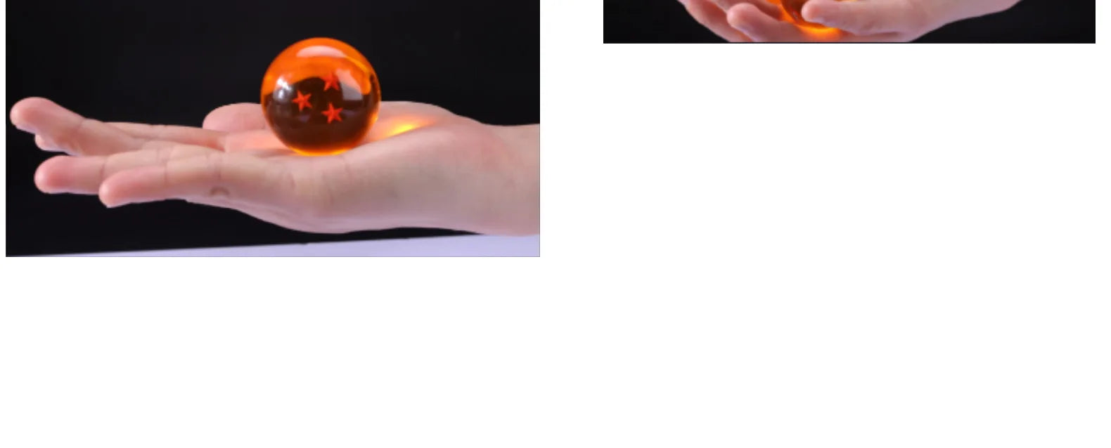 Large Dragon Ball Crystal Ball – Blue & Yellow - Image 11