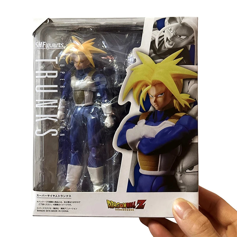 Anime Dragon Ball Z Figures SHF Super Saiyan Trunks Action Figure - Image 9