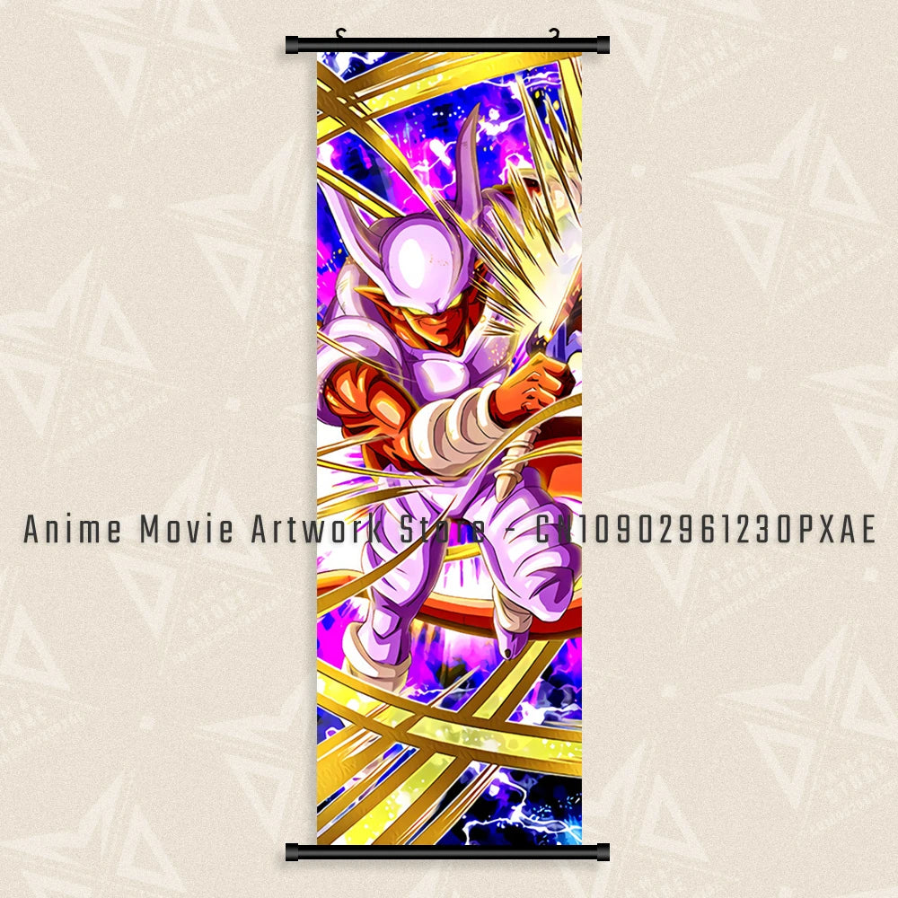 Goku Black Dragon Ball Z Canvas Wall Scroll - Image 36