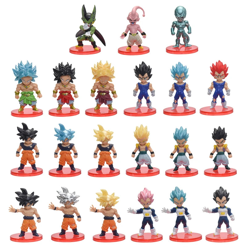 21Pcs/Set Dragon Ball Z Figure Collection