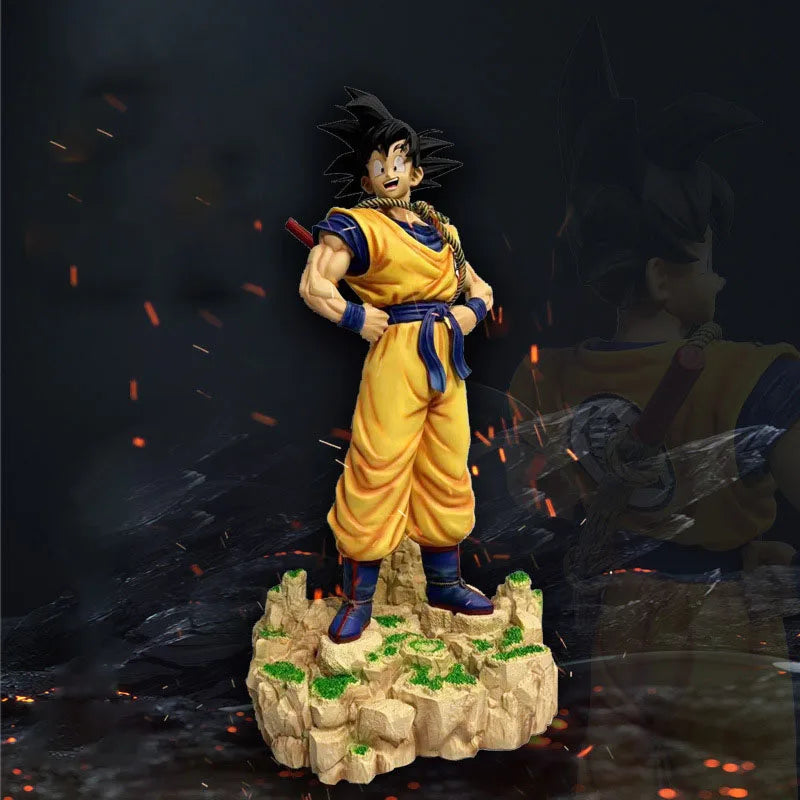 70cm The New Dragon Ball Anime Figure Super Saiyan Son Goku - Image 2
