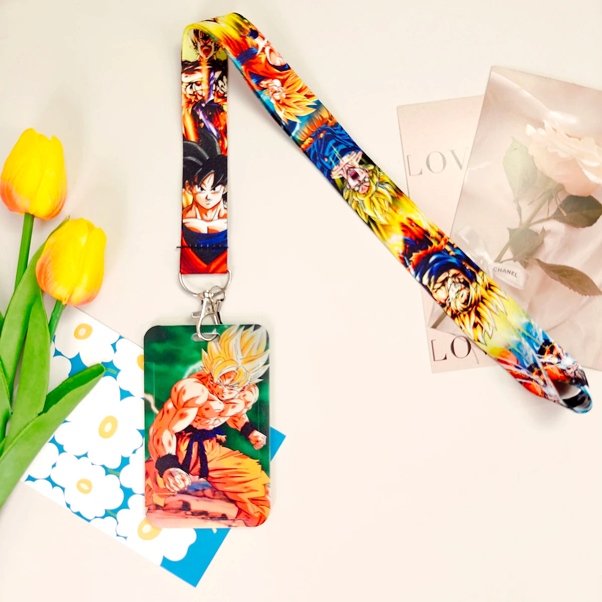 Wholesale Anime Movie Dragon Ball Lanyard – Keys, Neck Strap, Card Badge, Key Chain Holder - Image 17