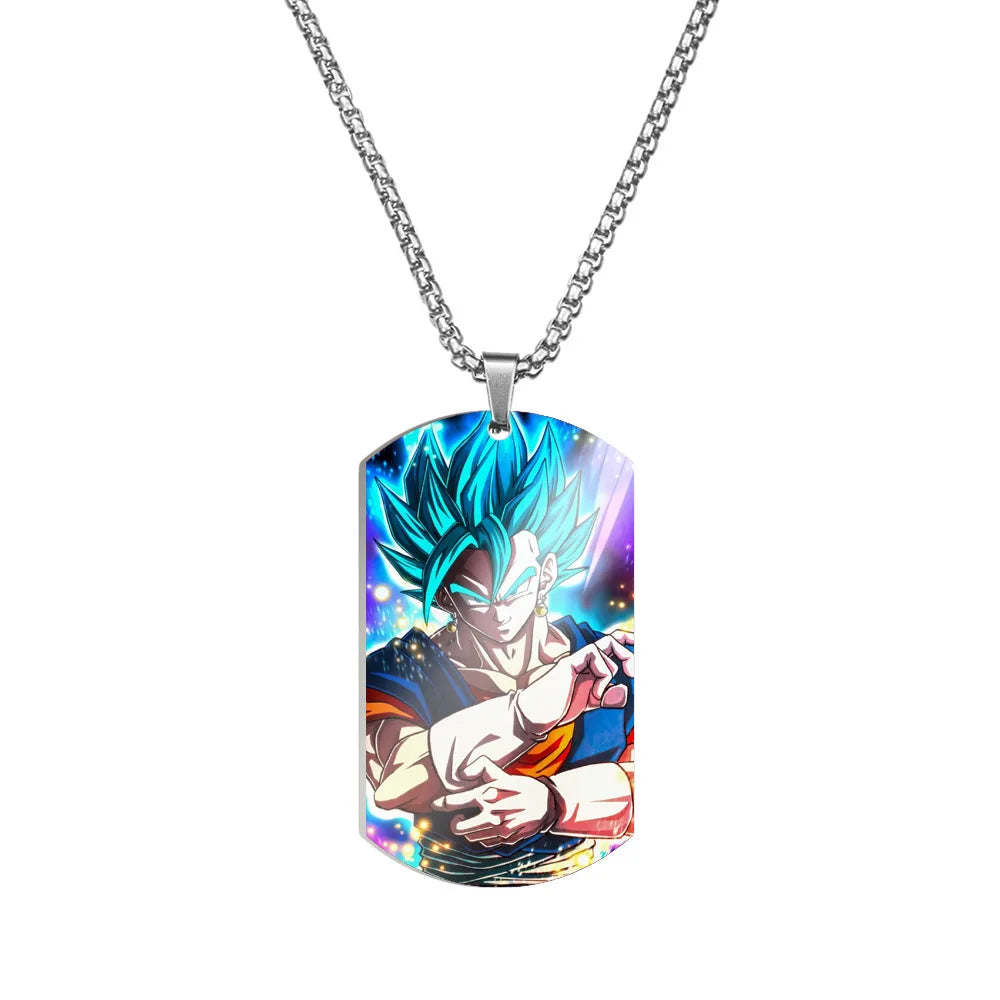 Dragon Ball Son Goku Stainless Steel Necklace - Image 7