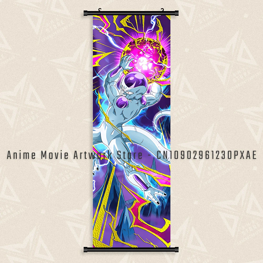 Goku Black Dragon Ball Z Canvas Wall Scroll - Image 14