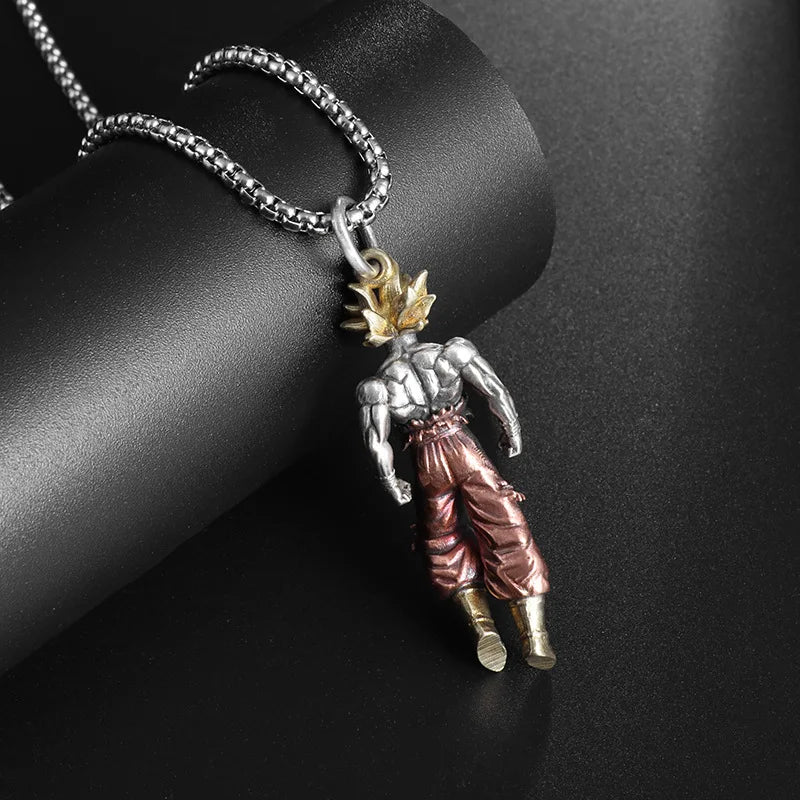 Son Goku Alloy Electroplate Necklace - Image 6