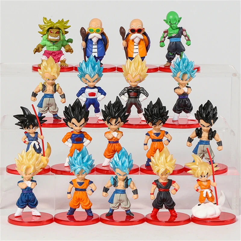 Dragon Ball Z Super Saiyan Action Figure Set - Image 7