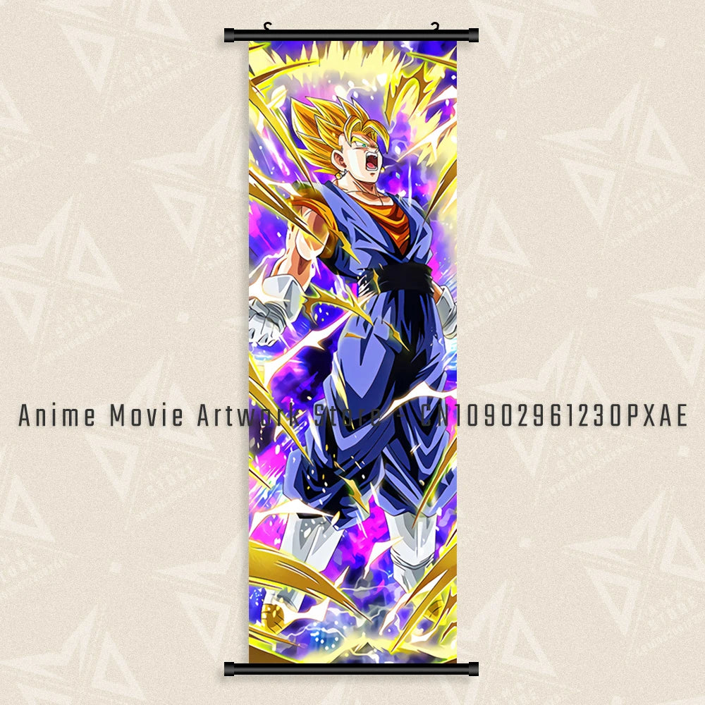 Goku Black Dragon Ball Z Canvas Wall Scroll - Image 22