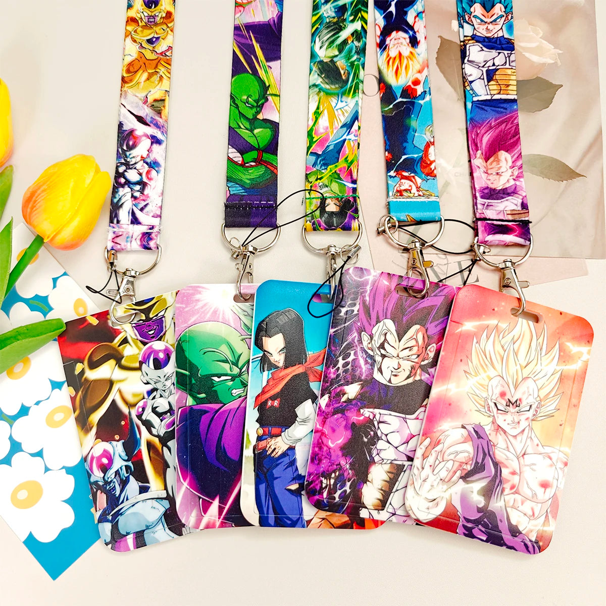 Wholesale Anime Movie Dragon Ball Lanyard – Keys, Neck Strap, Card Badge, Key Chain Holder - Image 2
