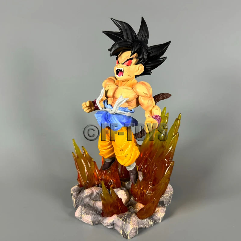 SSJ4 Goku Transforming into Ozaru Figure – 18cm Dragon Ball Z PVC Statue Collectible - Image 3