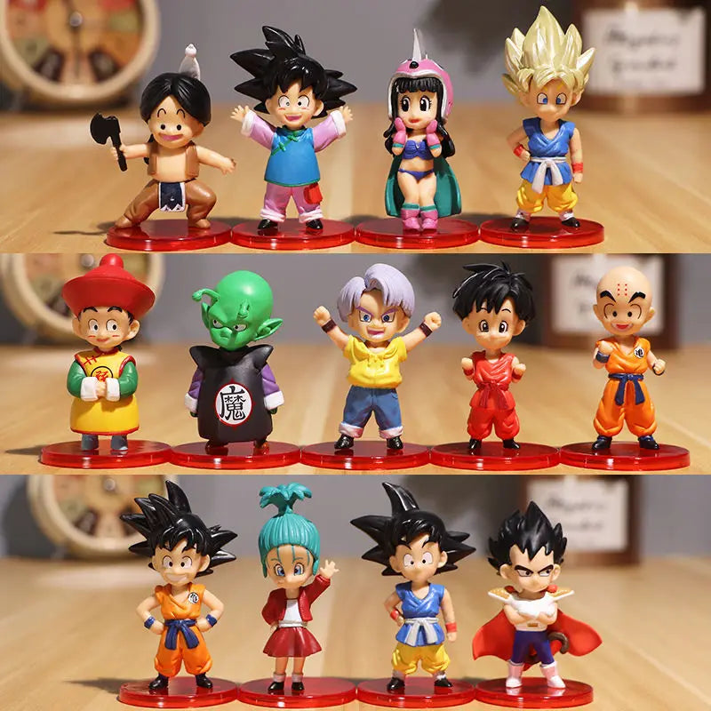 Dragon Ball Z Super Saiyan Action Figure Set - Image 14